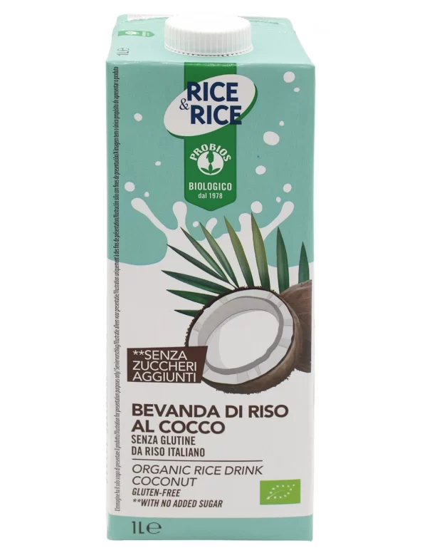 Bevanda di riso e cocco 1L