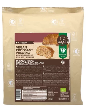 Vegan croissant di frumento integrale 5x35g 175g