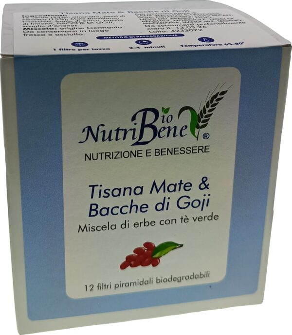 Tisana Mate e Bacche di Goji
