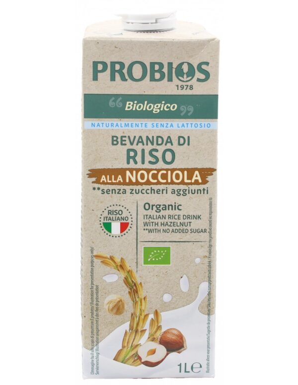 Bevanda di Riso e Nocciola